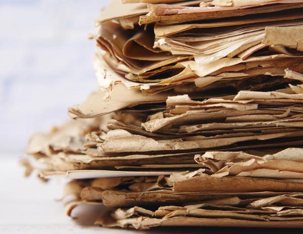 stacks of paper